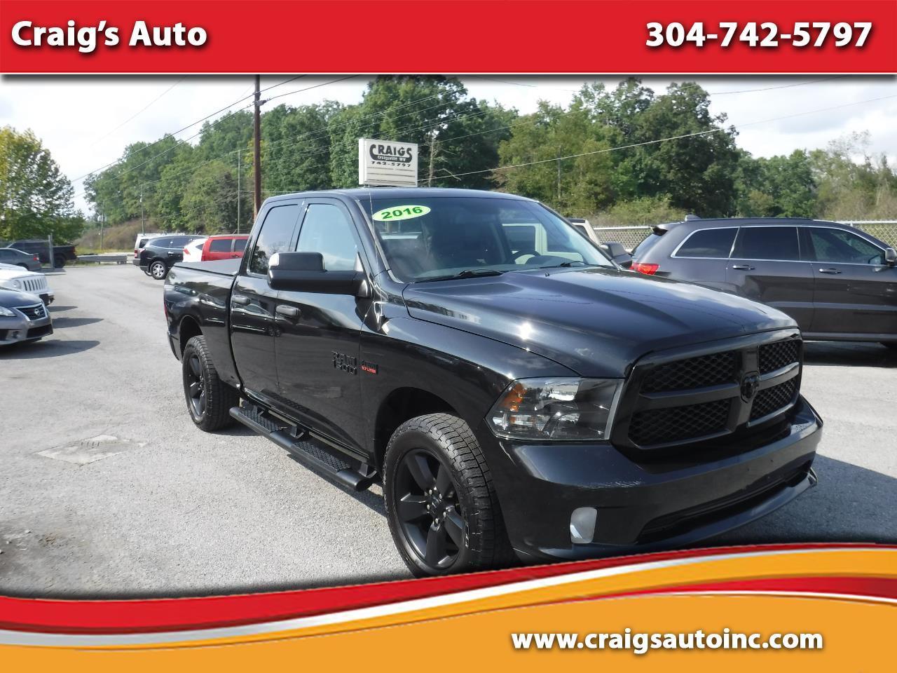 RAM 1500 4WD Quad Cab 140.5" Express 2016
