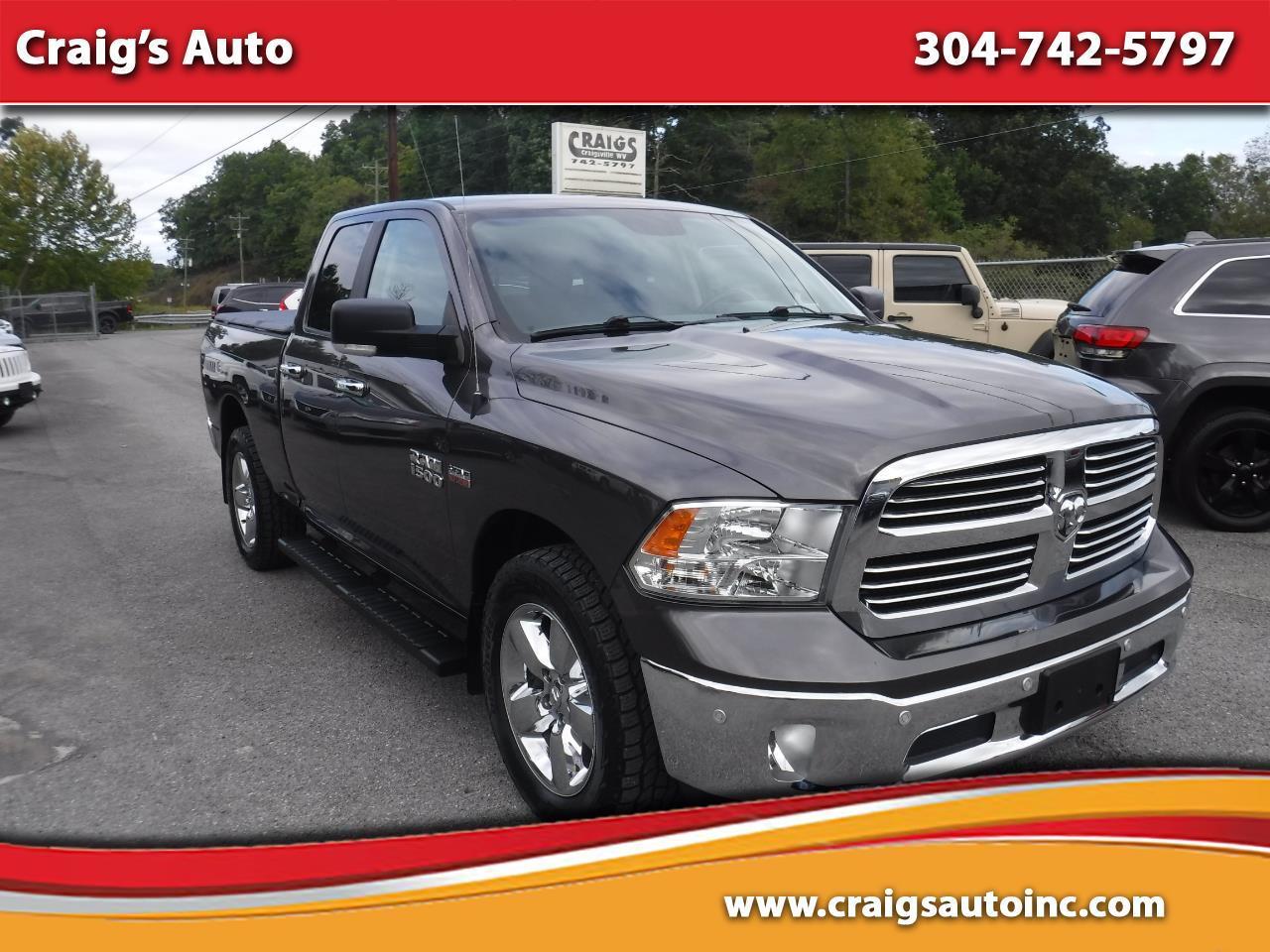 2017 RAM 1500 Big Horn 4x4 Quad Cab 6'4" Box