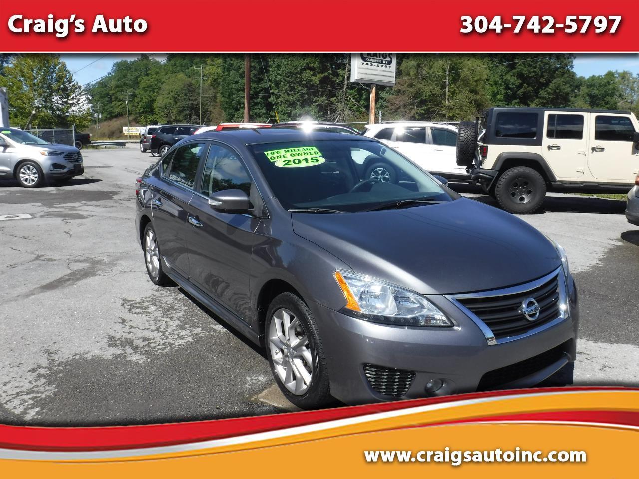 Nissan Sentra 4dr Sdn I4 CVT SR 2015