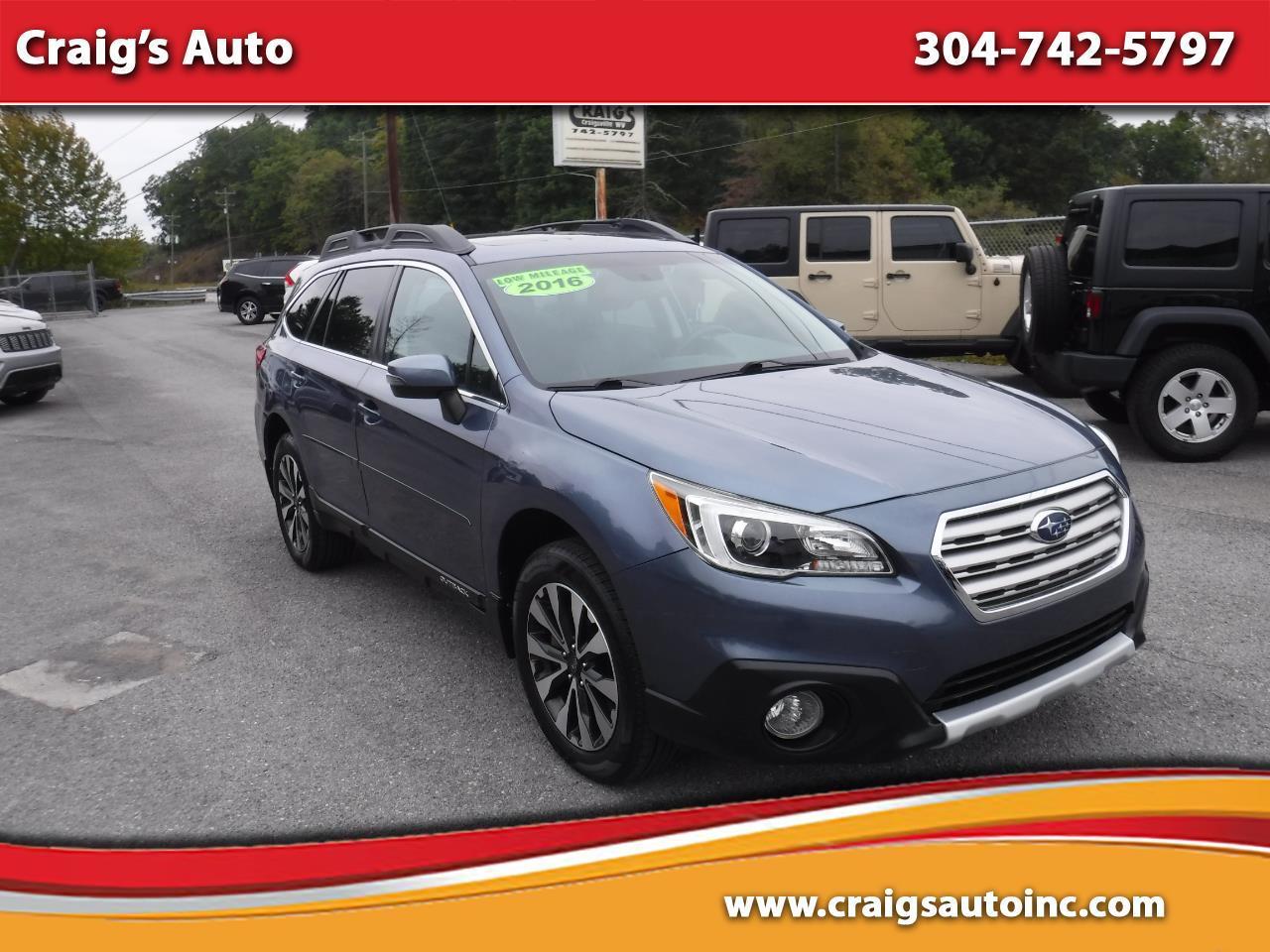 Subaru Outback 4dr Wgn 2.5i Limited PZEV 2016