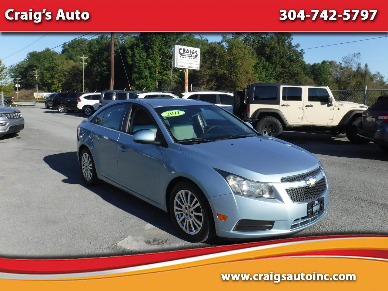 2011 Chevrolet Cruze 4dr Sdn ECO w/1XF