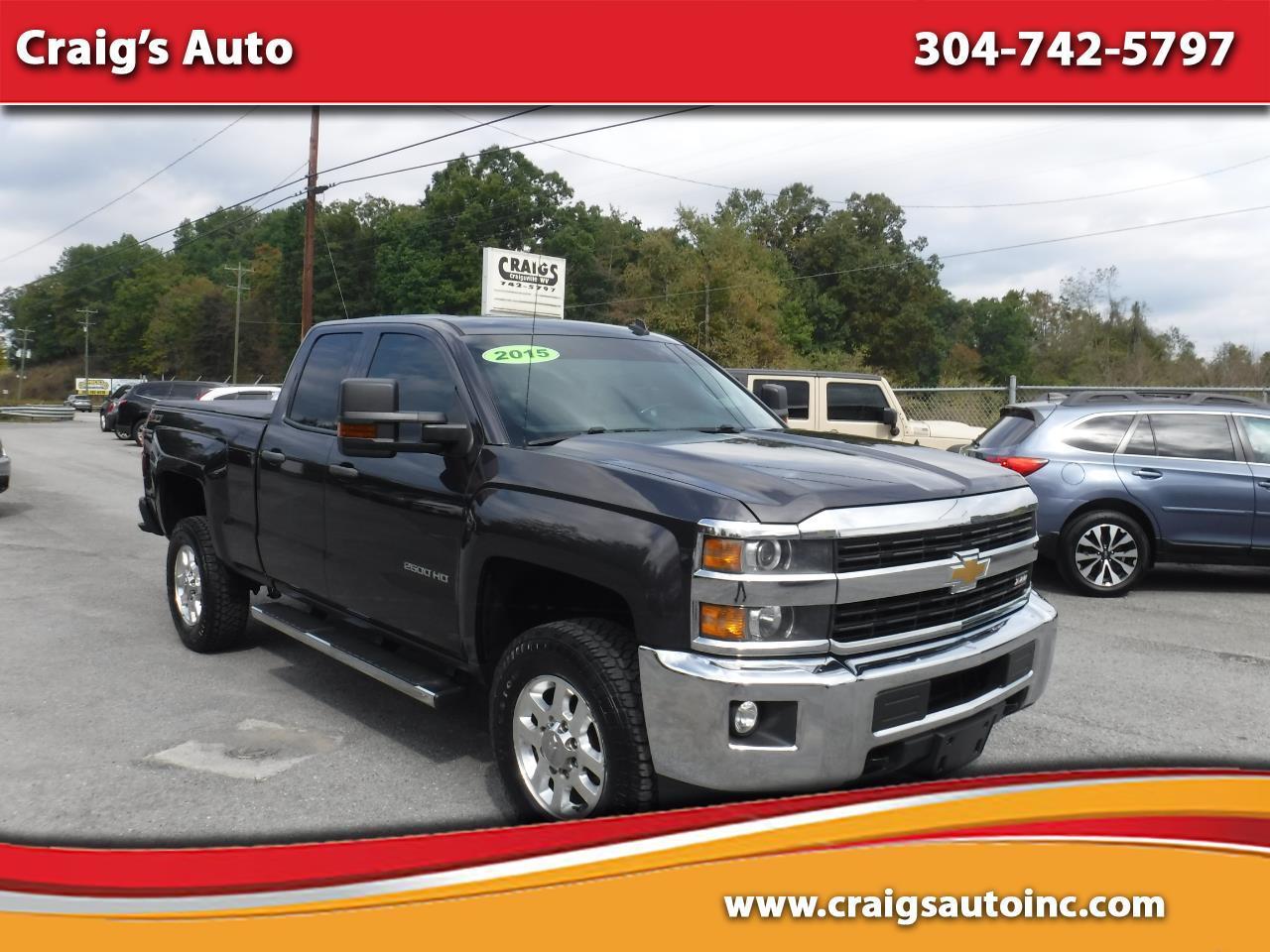 2015 Chevrolet Silverado 2500HD 4WD Double Cab 144.2" LT