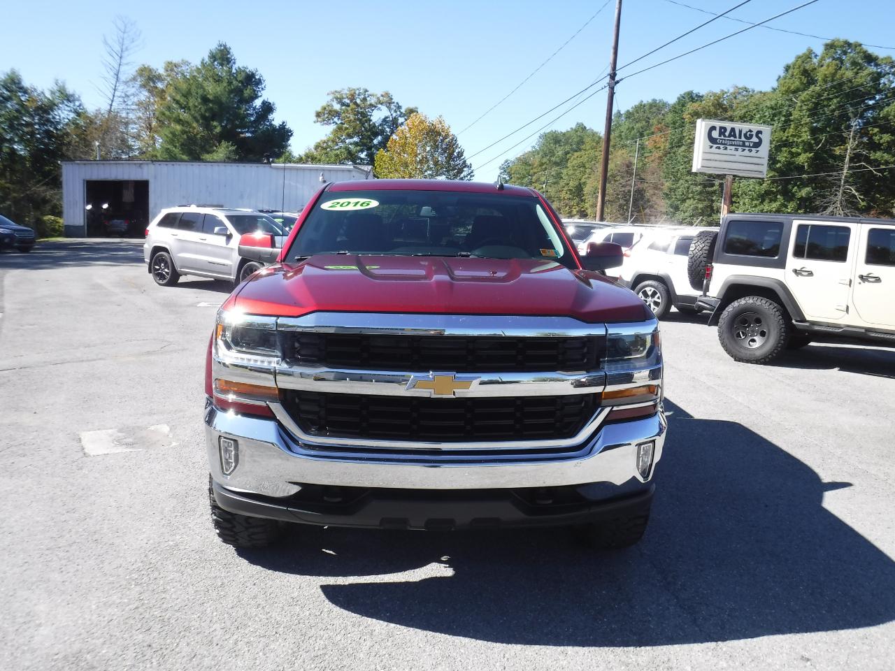 Chevrolet Silverado 1500 4WD Double Cab 143.5" LT w/1LT 2016