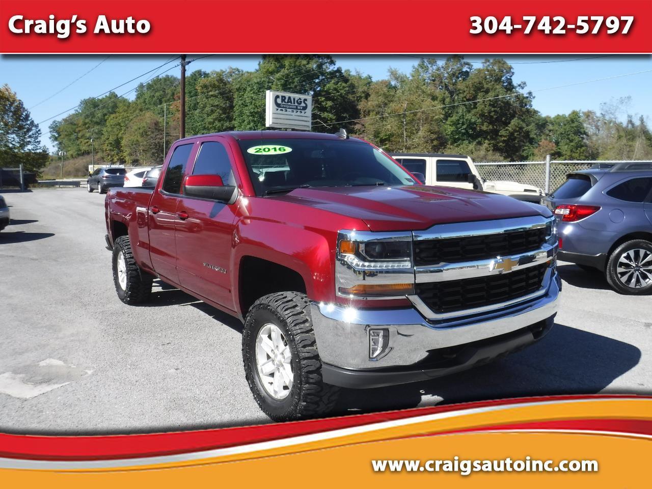 2016 Chevrolet Silverado 1500 4WD Double Cab 143.5" LT w/1LT