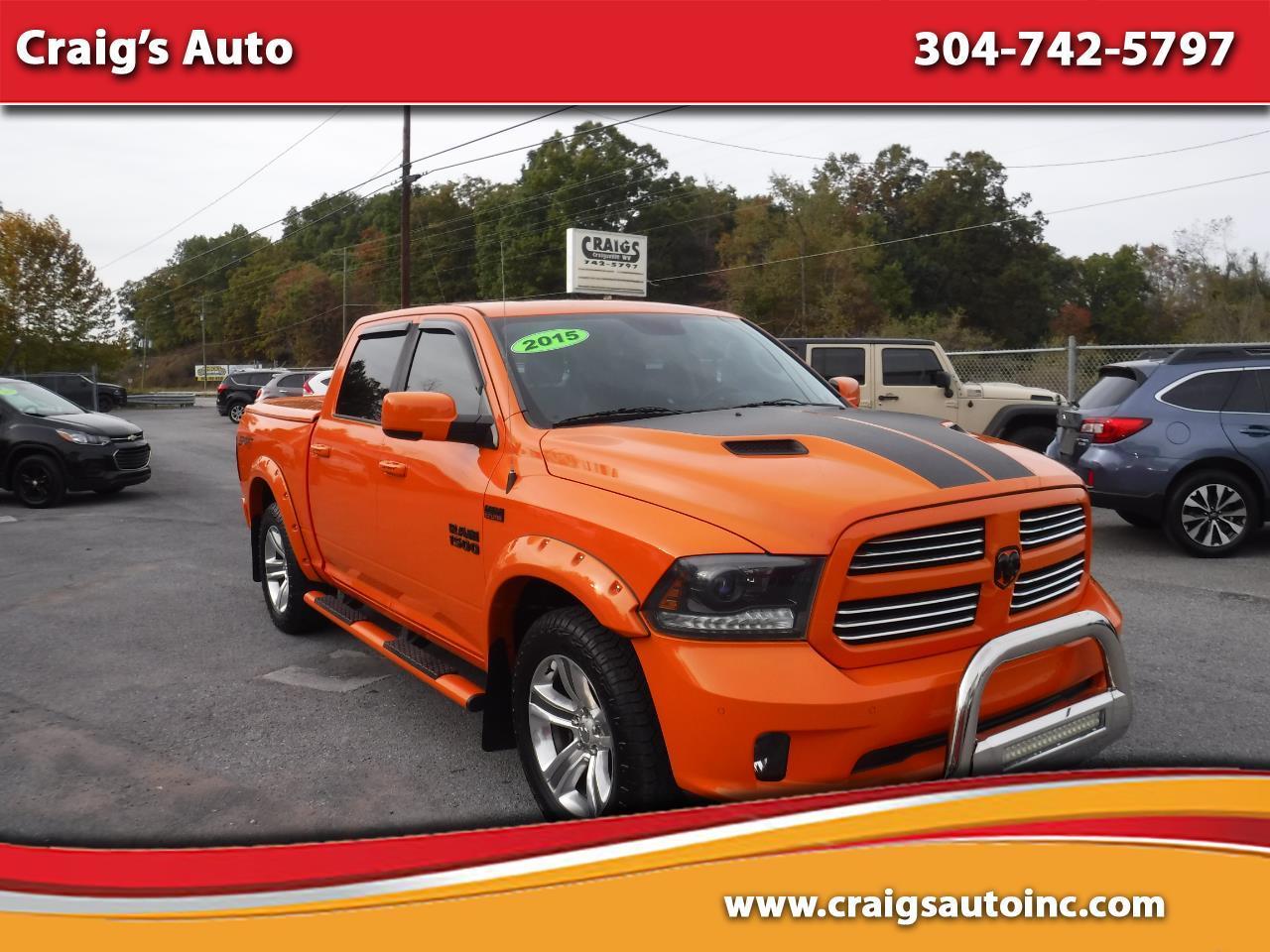 RAM 1500 4WD Crew Cab 140.5" Sport 2015