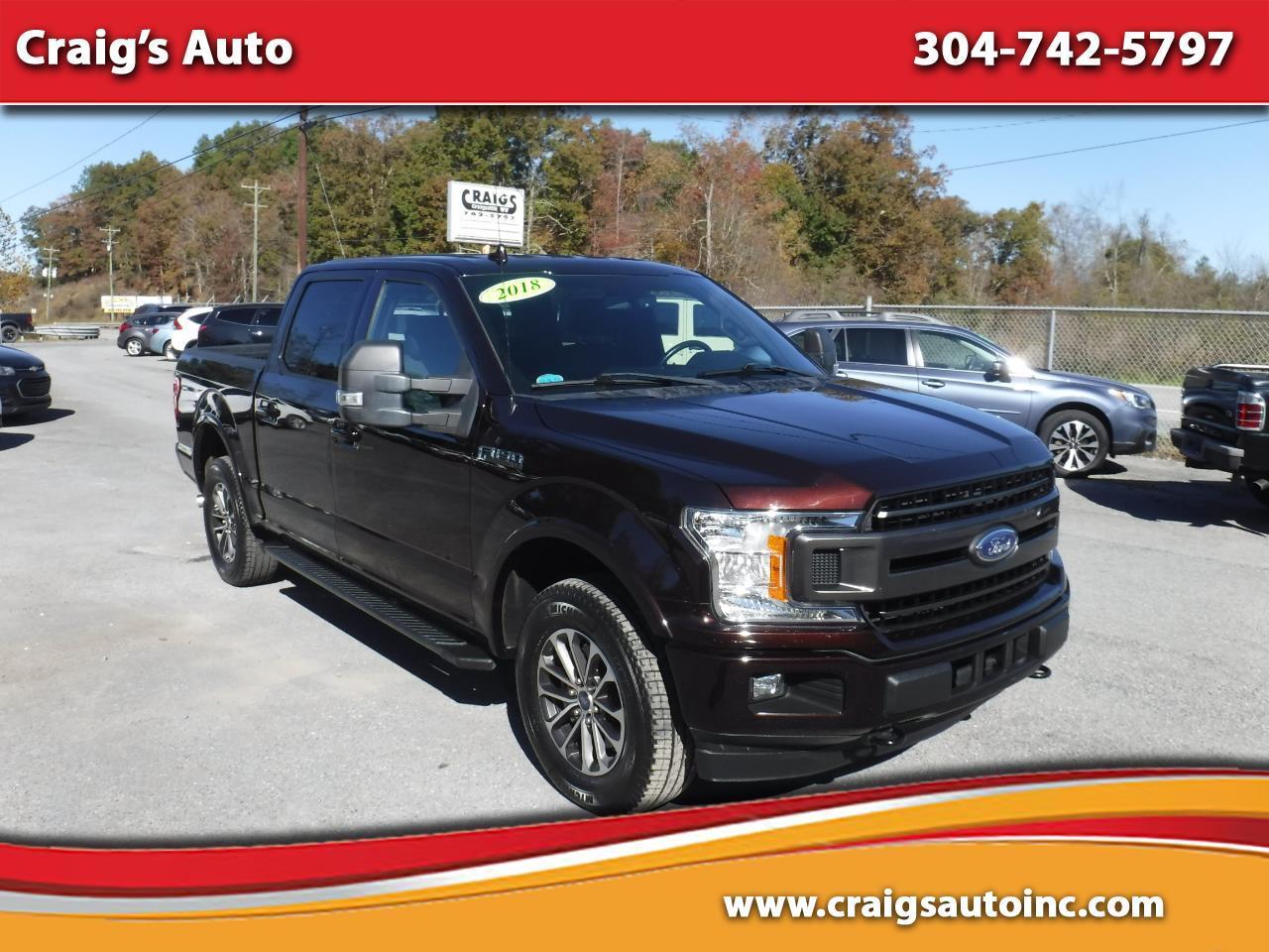 2018 Ford F-150 XLT 4WD SuperCrew 5.5' Box