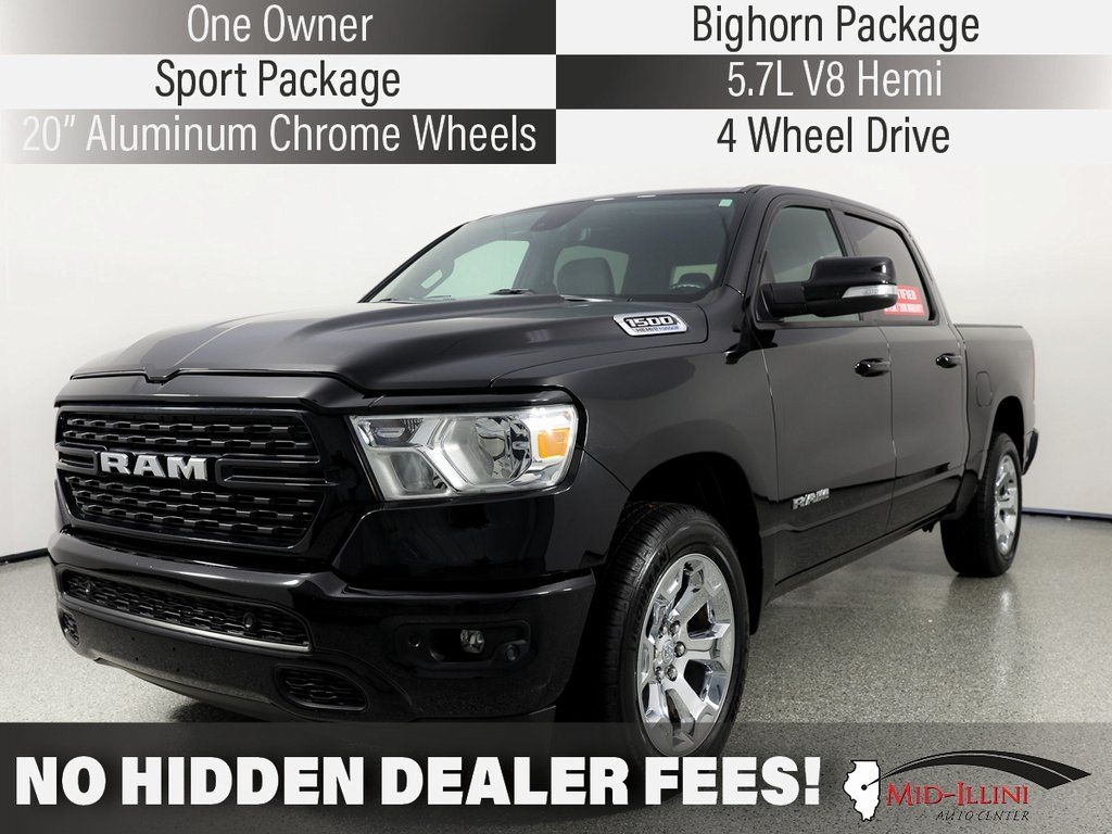 2022 RAM 1500 Big Horn 4x4 Crew Cab 5'7" Box