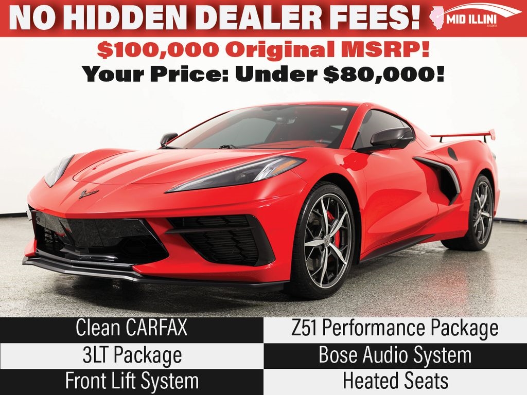 2023 Chevrolet Corvette 2dr Stingray Cpe w/3LT