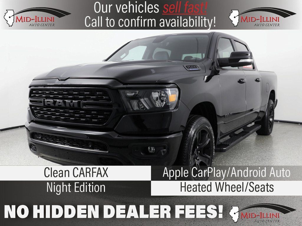 2022 RAM 1500 Big Horn 4x4 Crew Cab 6'4" Box