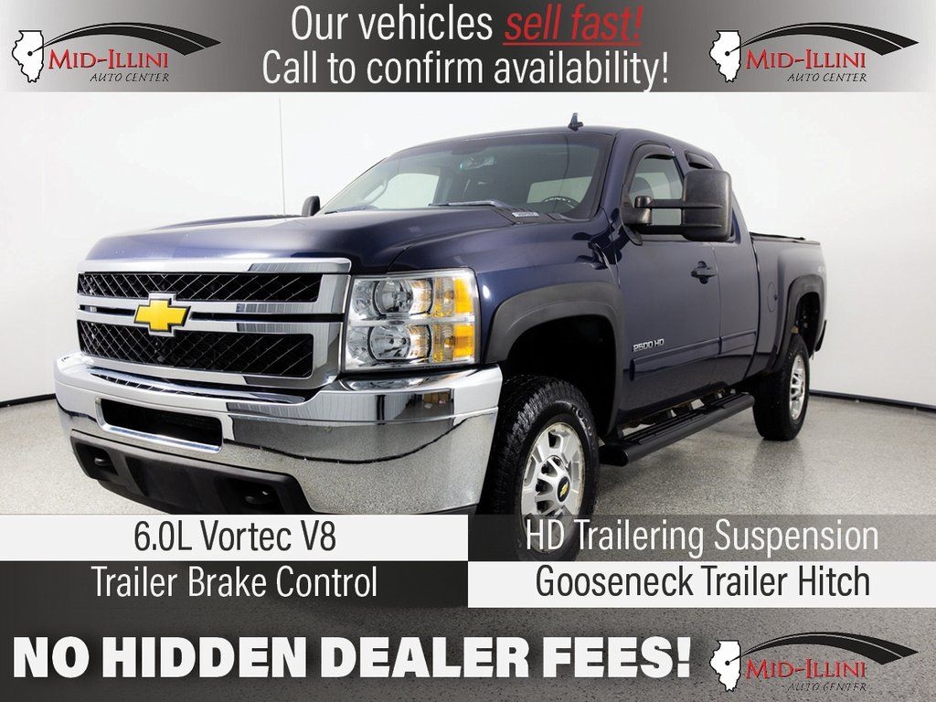 2012 Chevrolet Silverado 2500HD 4WD Ext Cab 144.2" LT