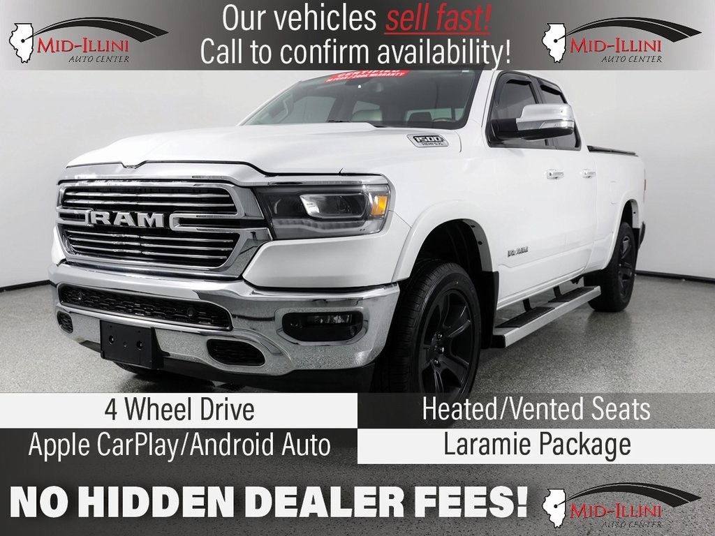 2019 RAM 1500 Laramie 4x4 Quad Cab 6'4" Box