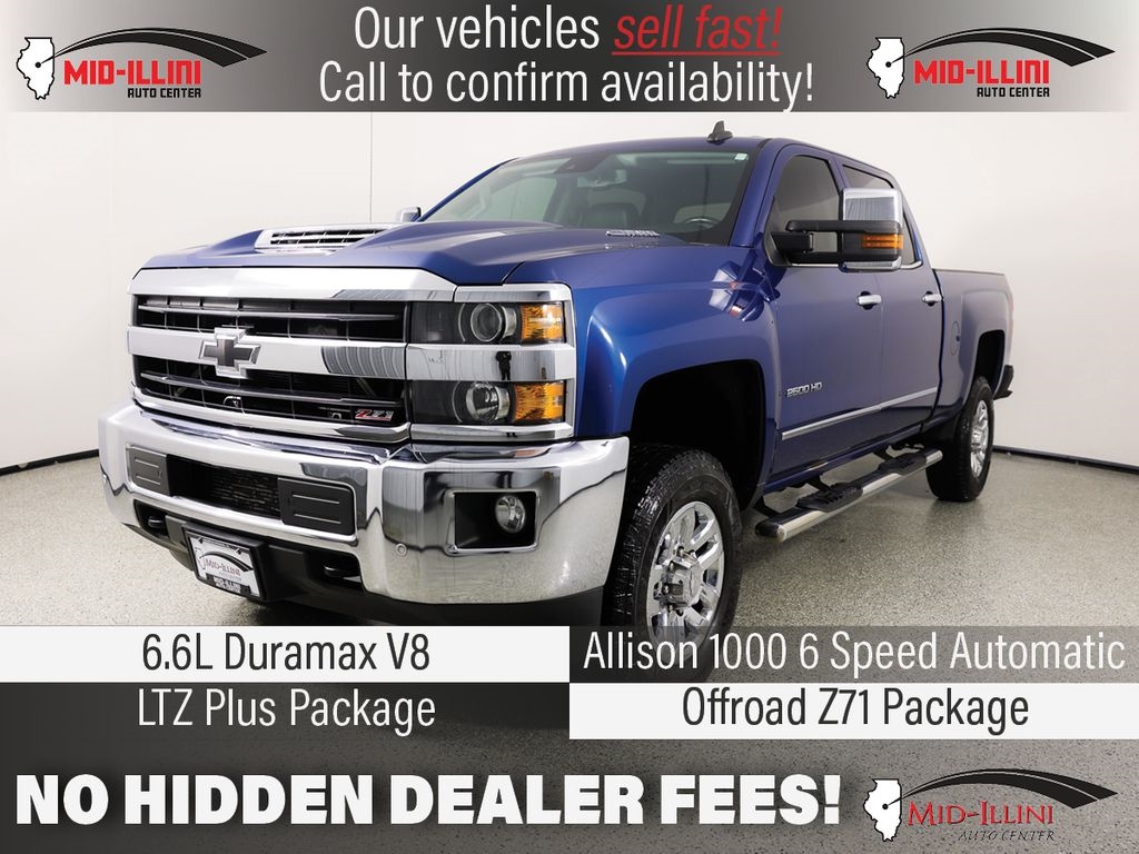 2018 Chevrolet Silverado 2500HD 4WD Crew Cab 153.7" LTZ