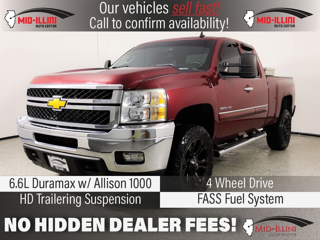 2013 Chevrolet Silverado 2500HD 4WD Ext Cab 144.2" LT