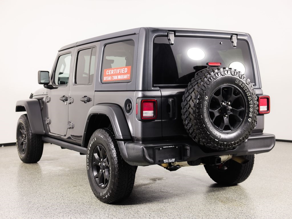 Jeep Wrangler Unlimited Willys 4x4 2021
