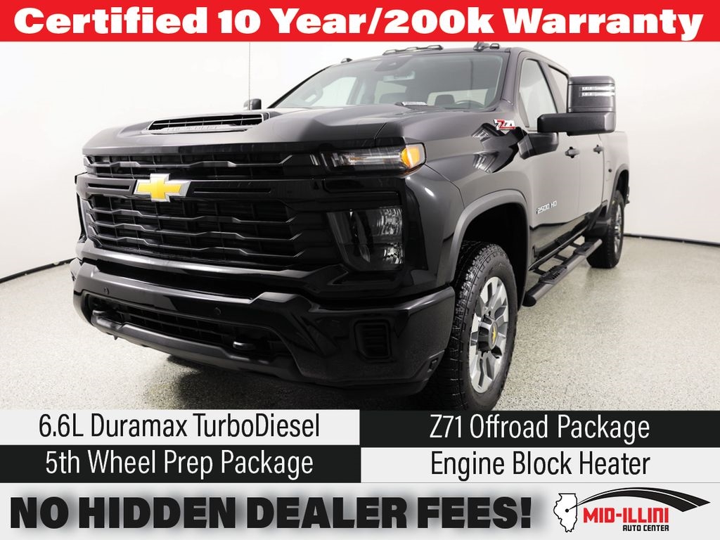 2025 Chevrolet Silverado 2500HD 4WD Crew Cab 159" Custom