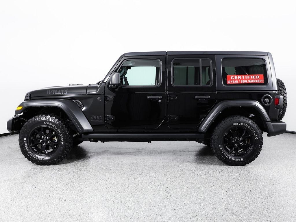 Jeep Wrangler Unlimited Willys 4x4 2021