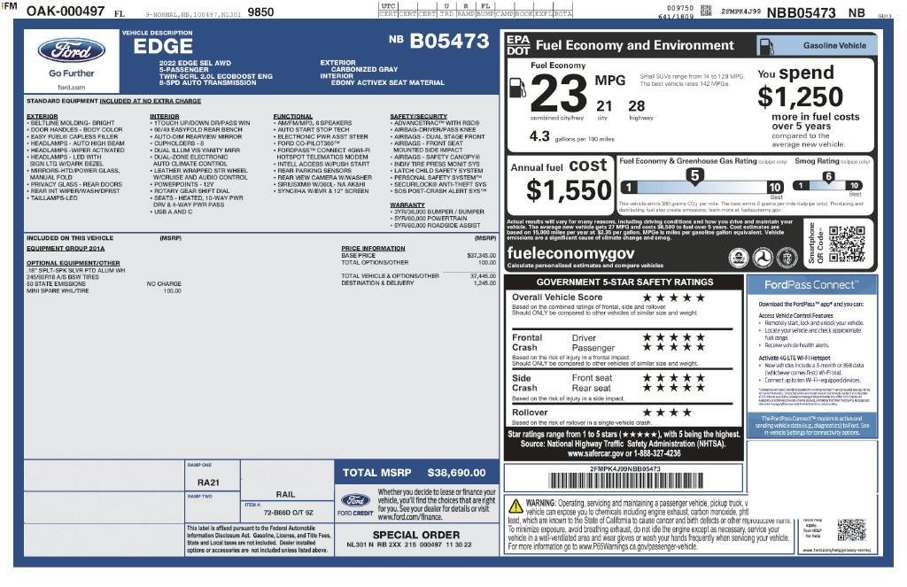 Ford Edge ST-Line AWD 2022