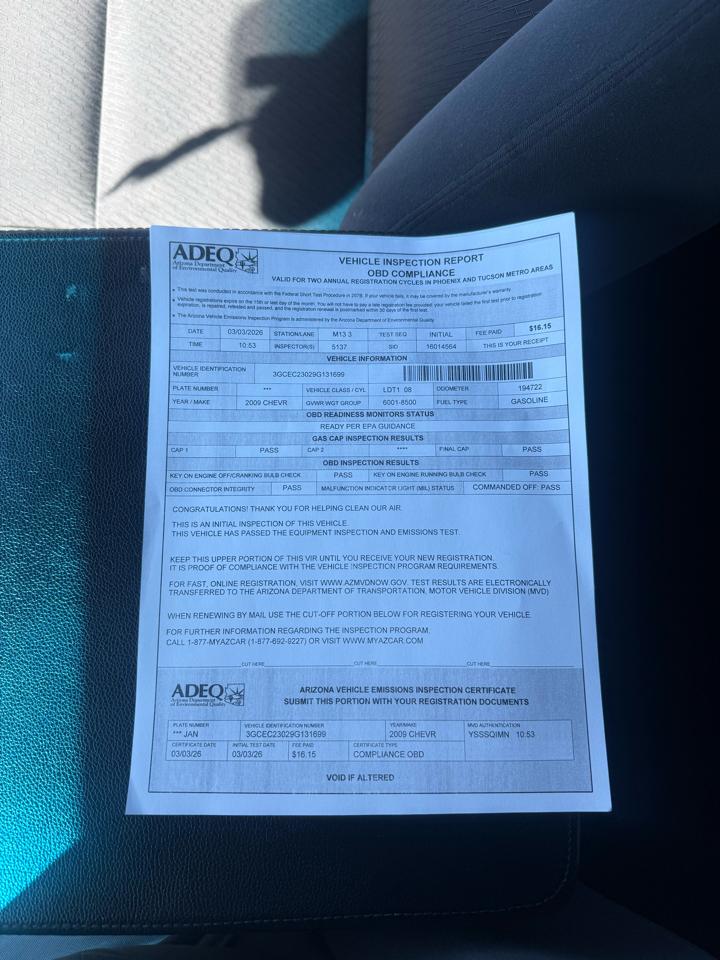 Chevrolet Silverado 1500 2WD Crew Cab 143.5" LT 2009