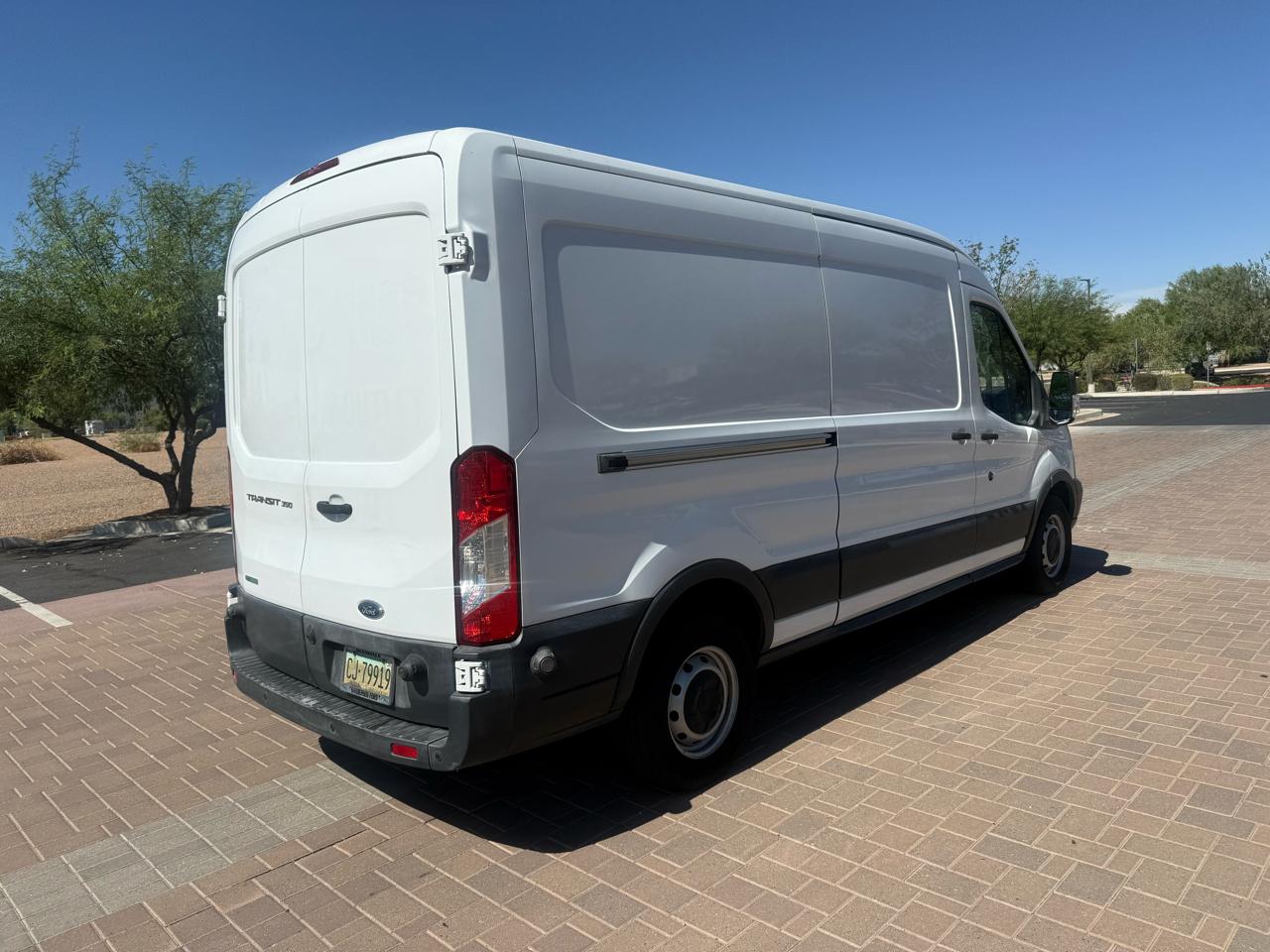 Ford Transit Cargo Van T-350 148" Med Rf 9500 GVWR Sliding RH Dr 2015