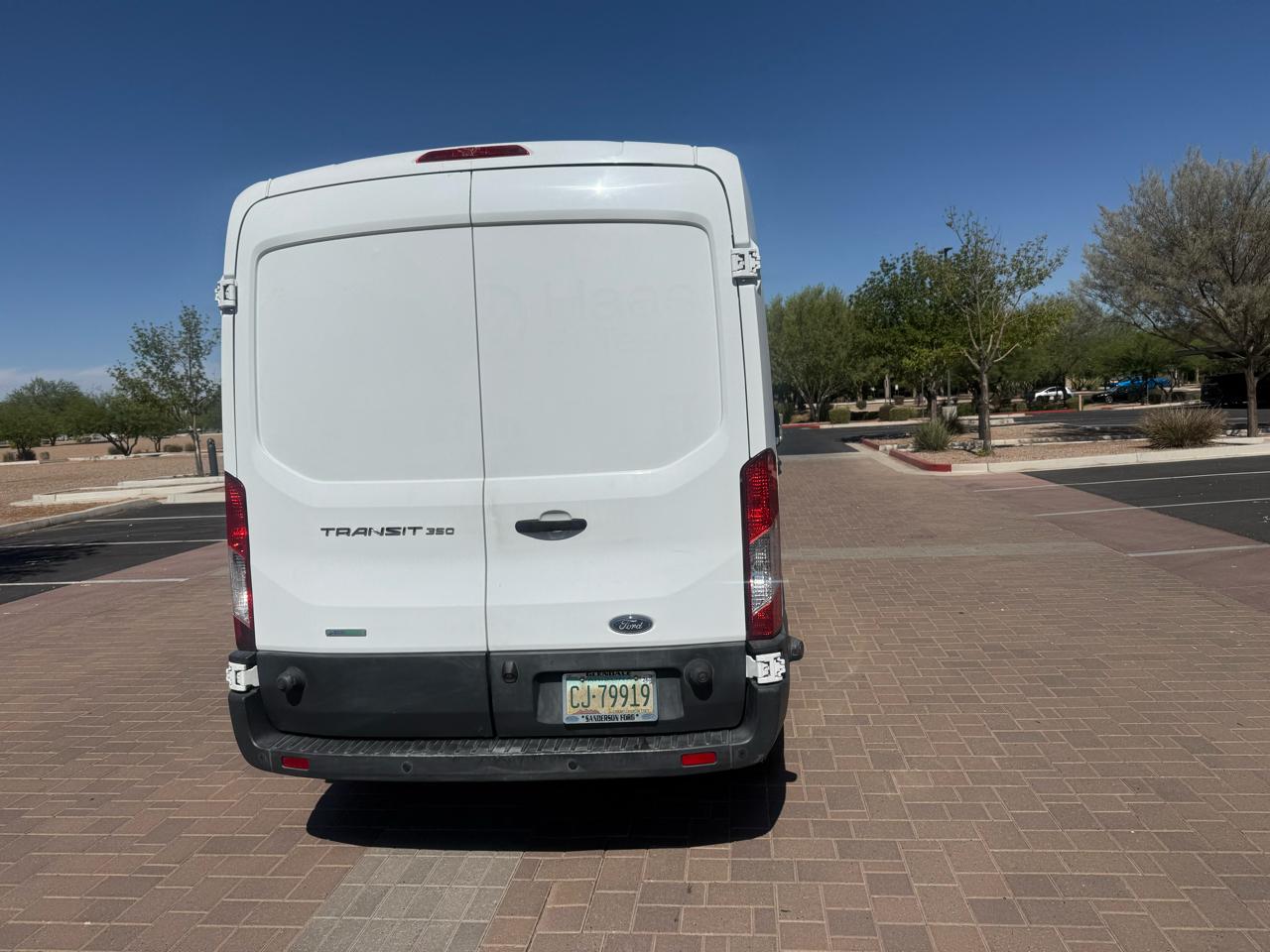 Ford Transit Cargo Van T-350 148" Med Rf 9500 GVWR Sliding RH Dr 2015
