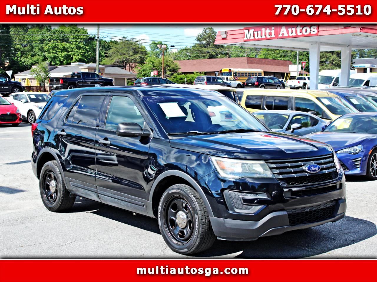 Ford Explorer Police 4WD 2016
