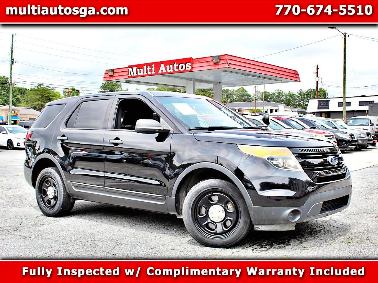 Ford Explorer Police 4WD 2015