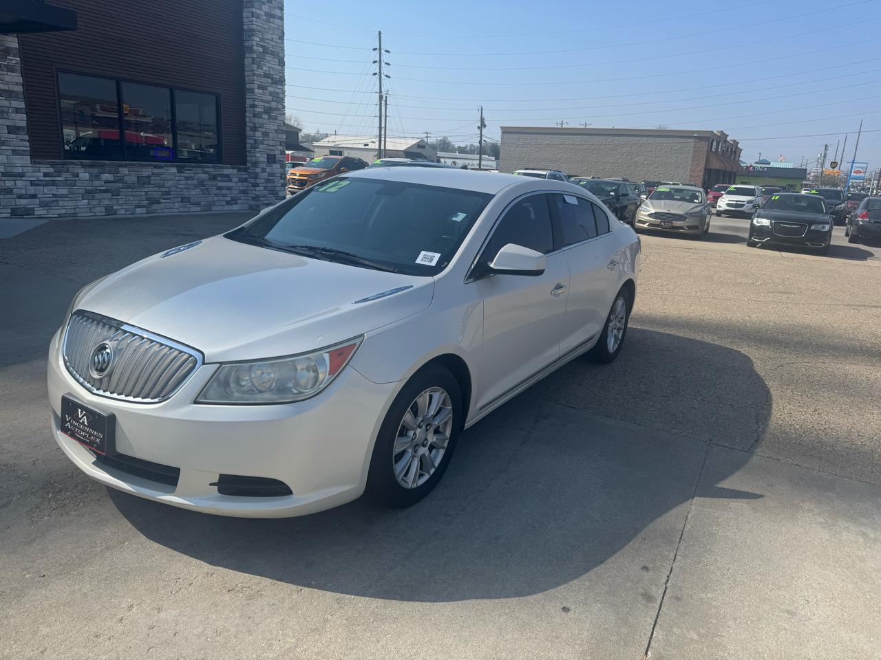 Buick LaCrosse Convenience Package 2012