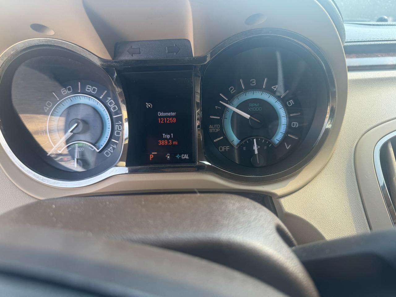 Buick LaCrosse Convenience Package 2012