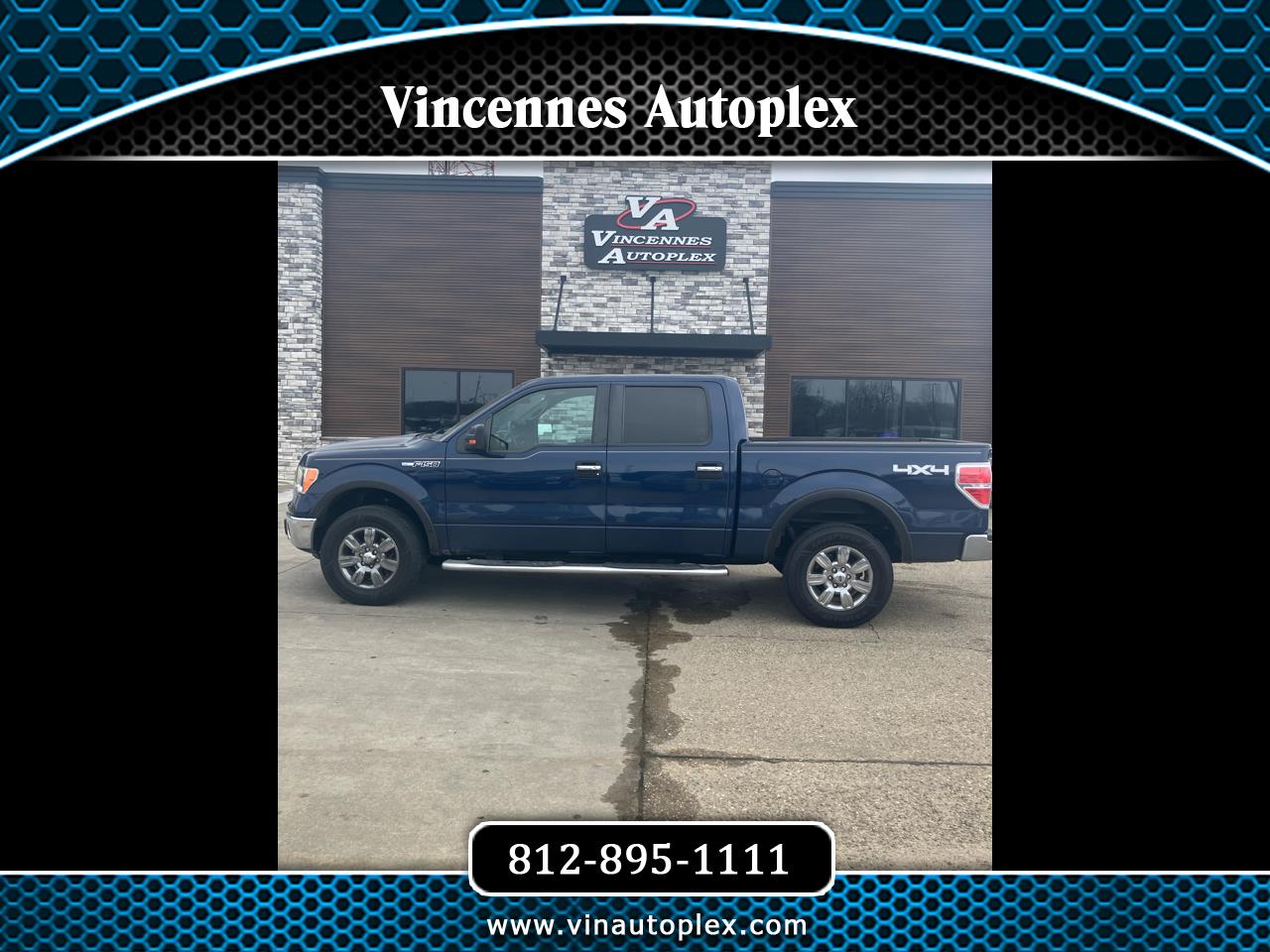 2012 Ford F150 XLT SuperCrew 6.5-ft. Bed 4WD