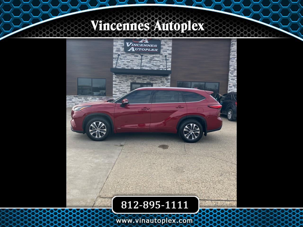 2022 Toyota Highlander Hybrid XLE AWD