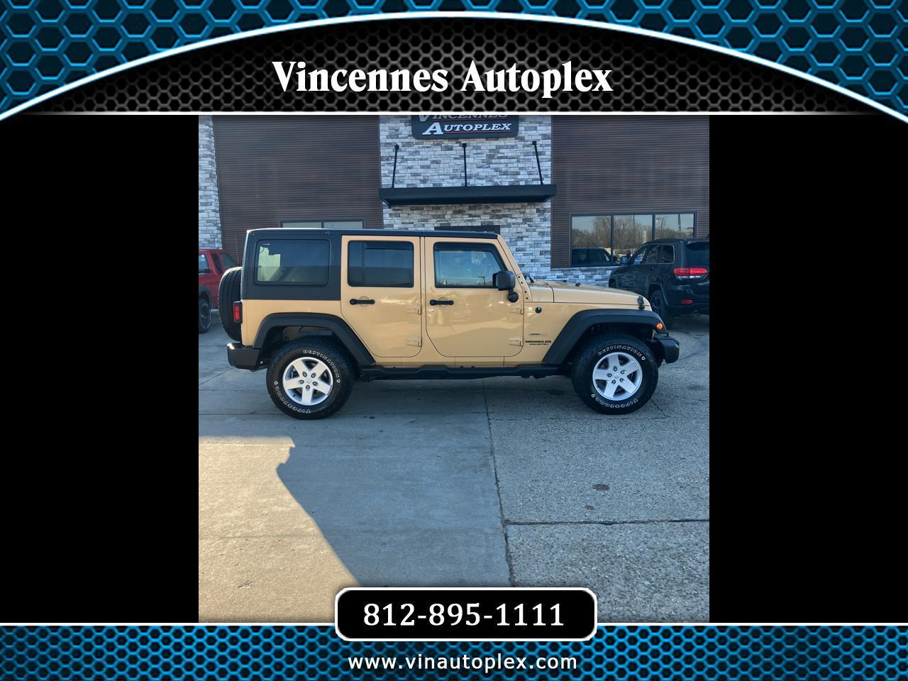 Jeep Wrangler Unlimited Sport 4WD 2013