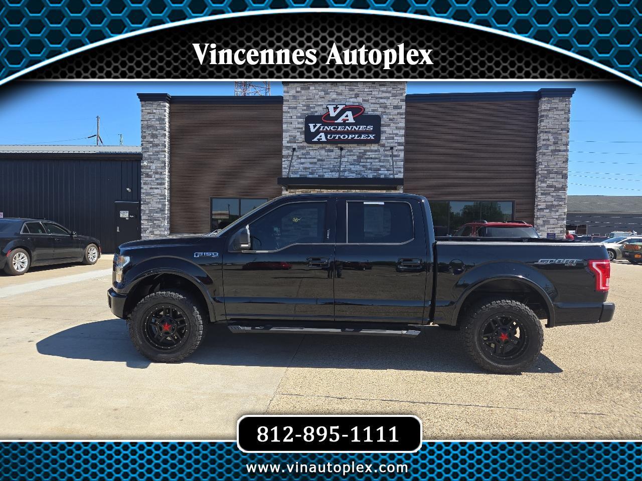 Ford F150 Lariat SuperCrew 5.5-ft. Bed 4WD 2016