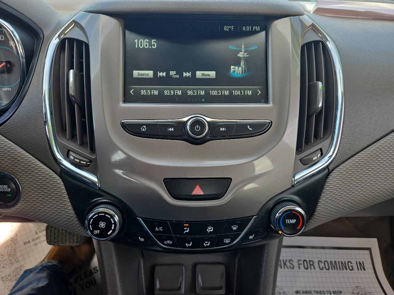 Chevrolet Cruze LT Auto 2017