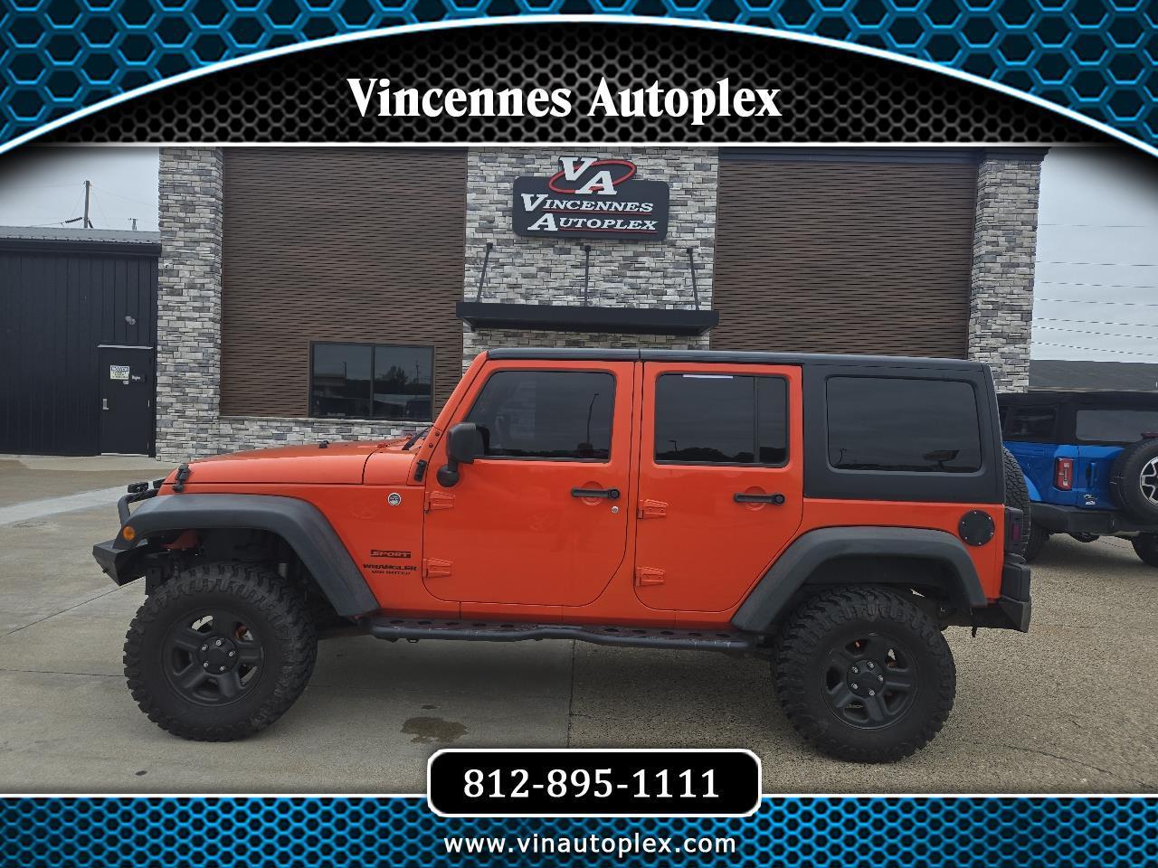 2015 Jeep Wrangler Unlimited Sport 4WD