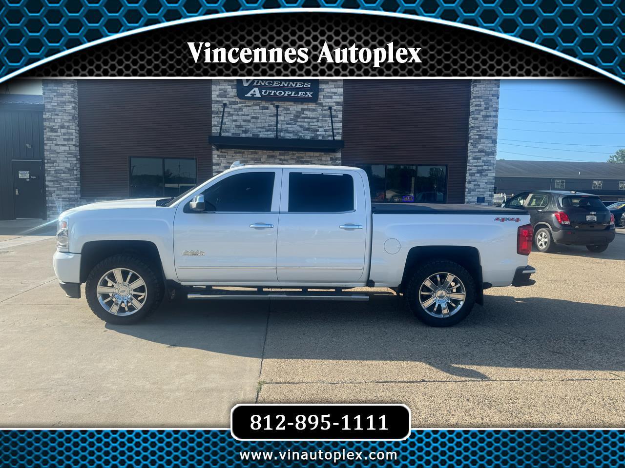 2017 Chevrolet Silverado 1500 High Country Crew Cab Short Box 4WD