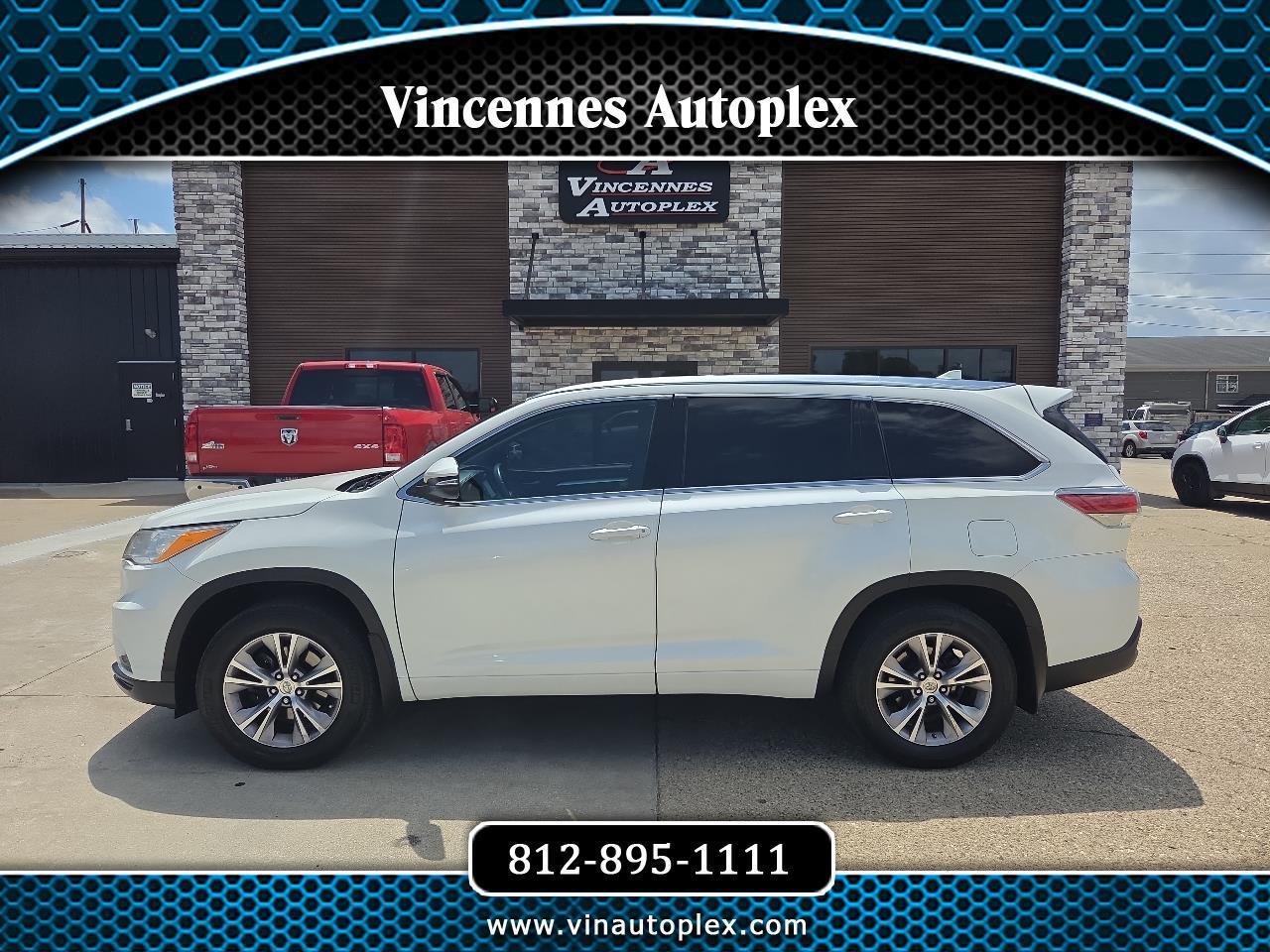 Toyota Highlander XLE AWD V6 2015