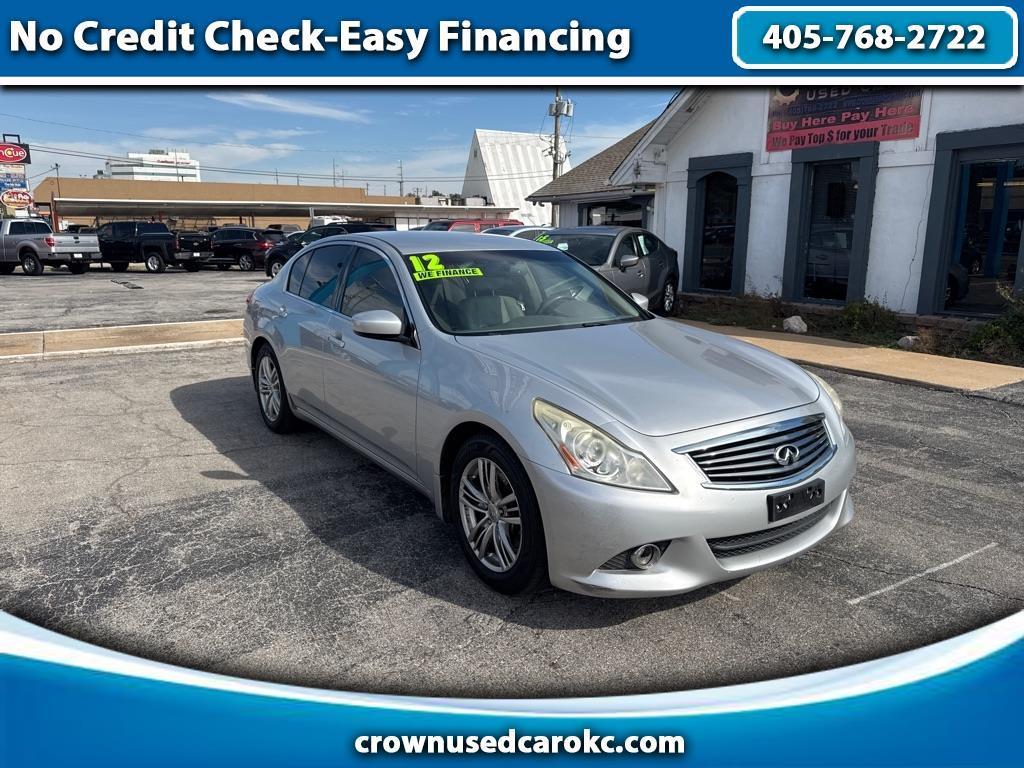 2012 INFINITI G Sedan