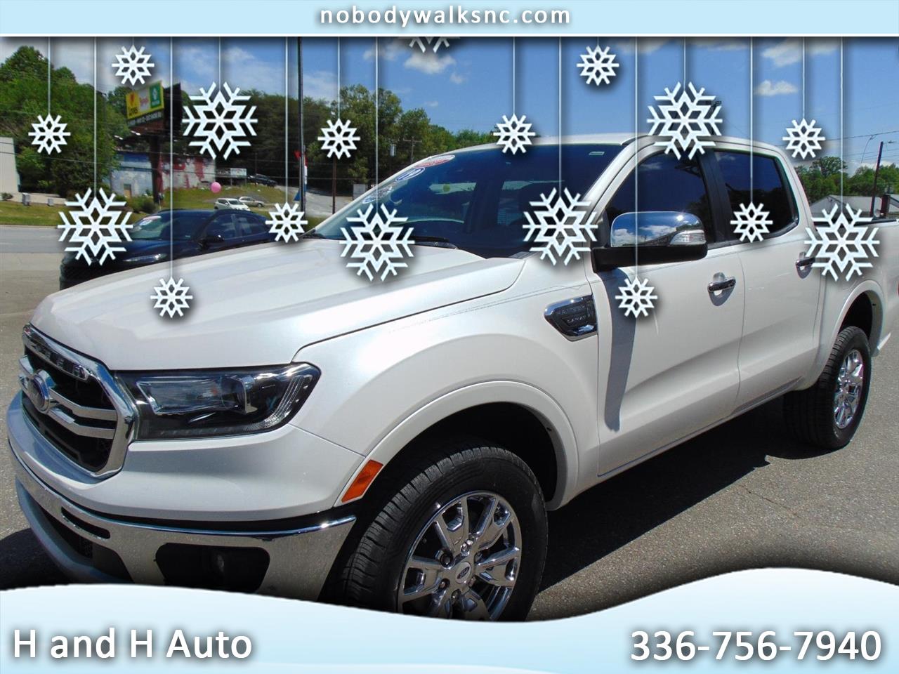 2019 Ford Ranger Lariat SuperCrew RWD