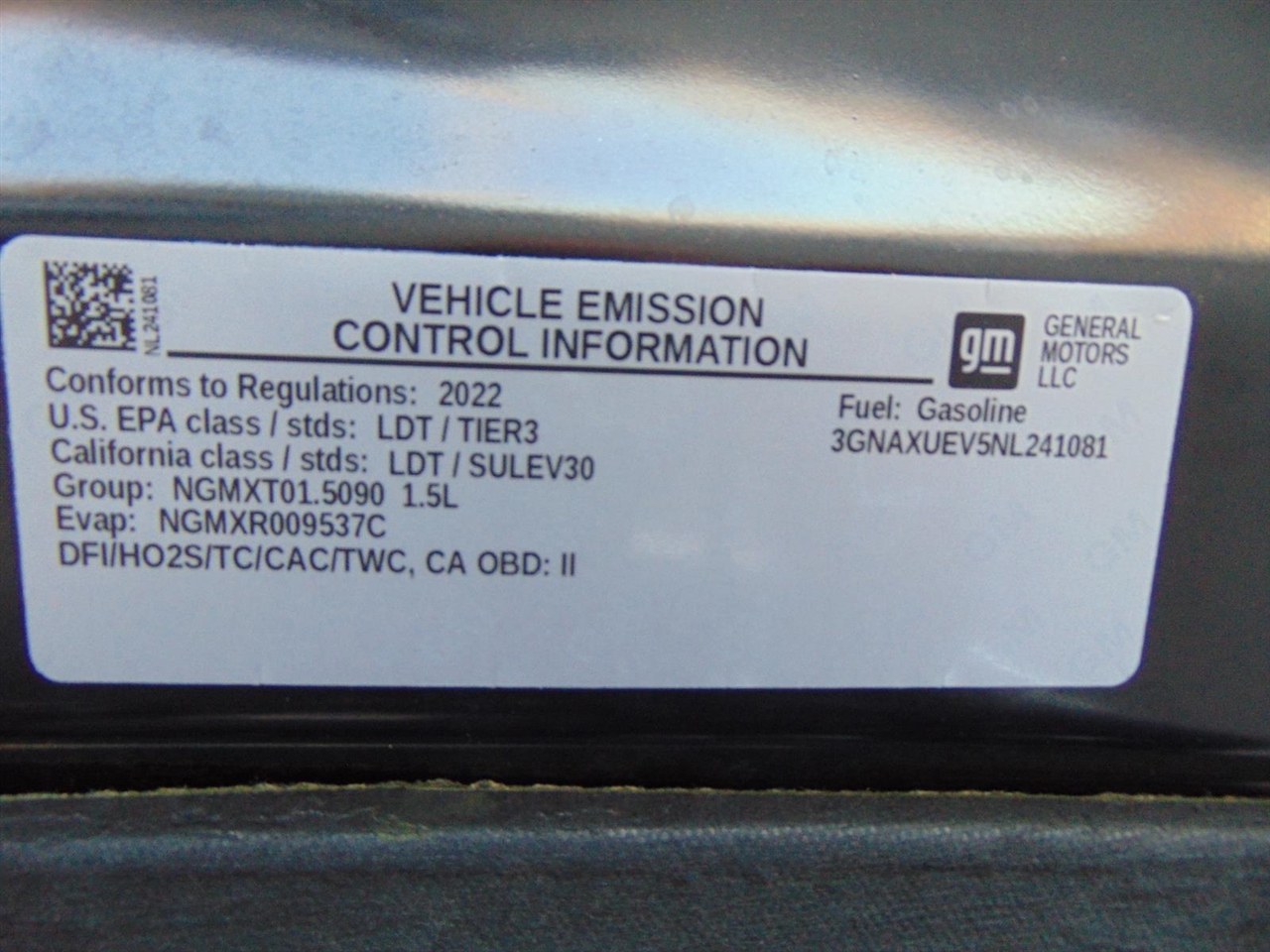 Chevrolet Equinox  2022