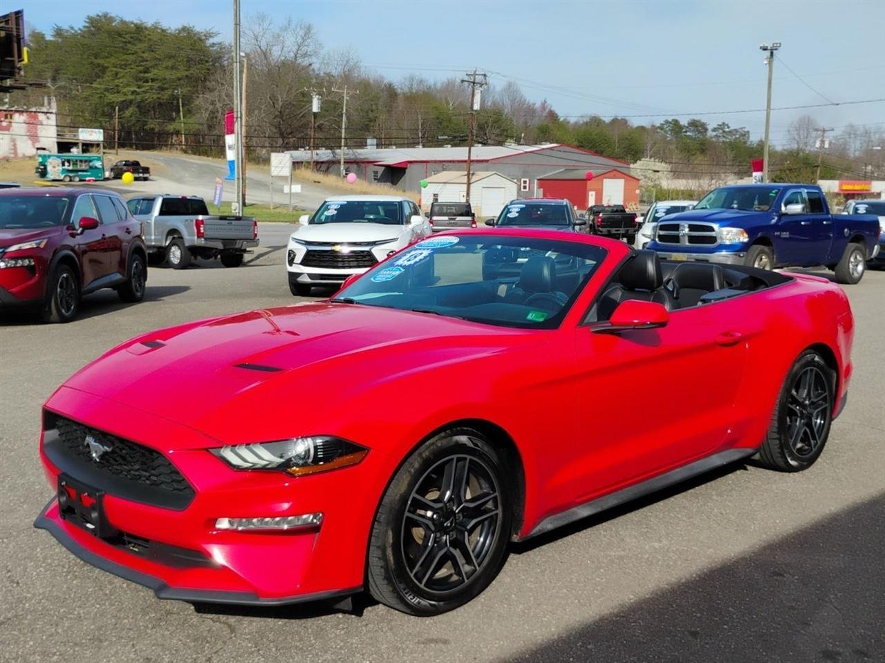 2018 Ford Mustang EcoBoost Premium Convertible RWD