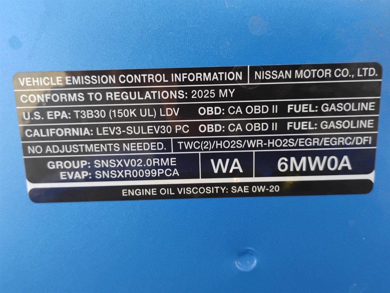 Nissan Sentra  2025