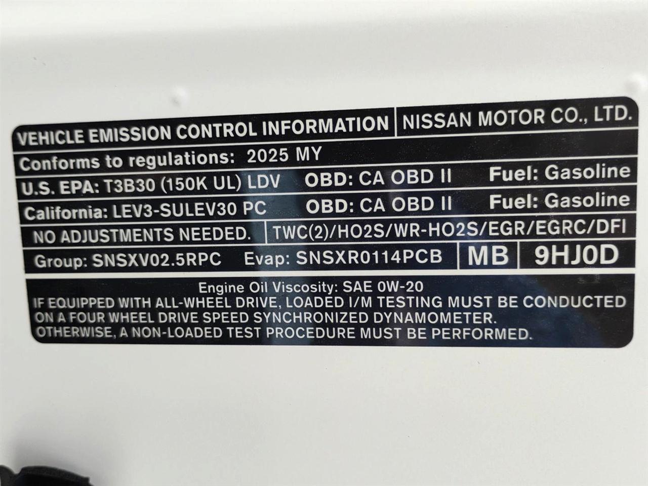 Nissan Altima  2025