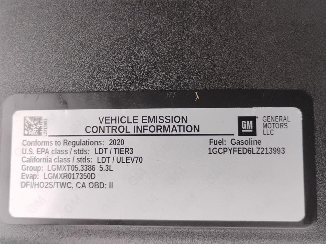 Chevrolet Silverado 1500  2020