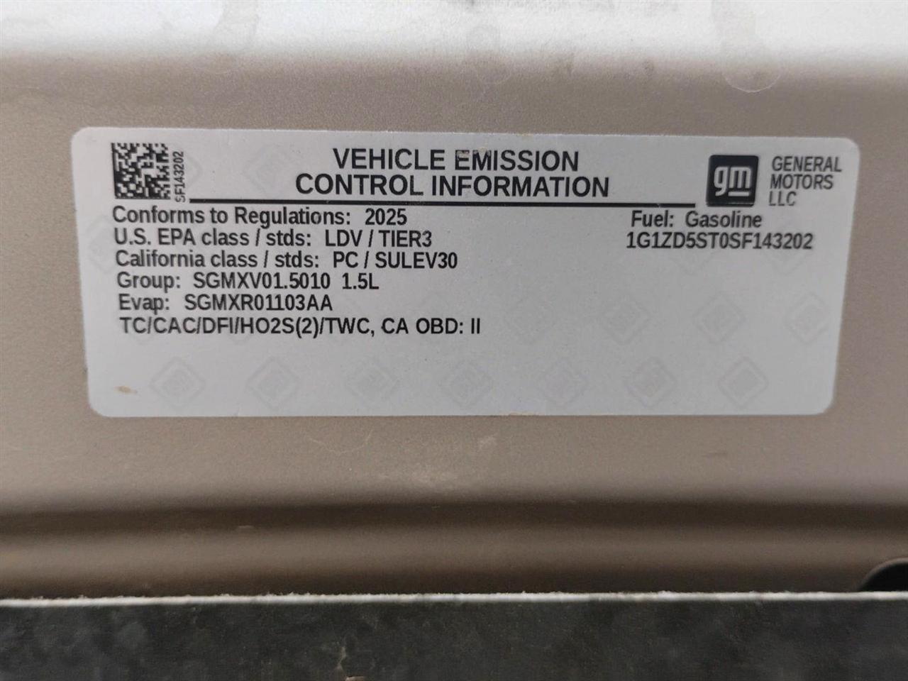 Chevrolet Malibu  2025