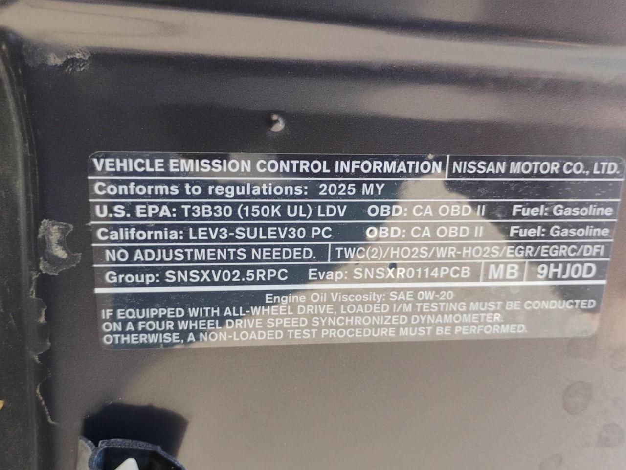 Nissan Altima  2025