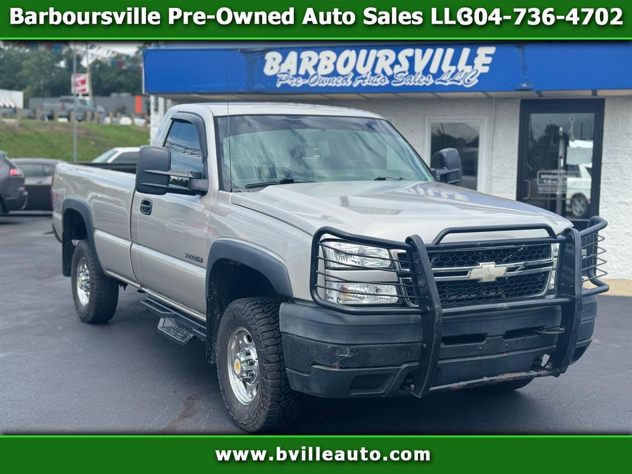 2006 Chevrolet Silverado 2500HD Reg Cab 133" WB 4WD Work Truck