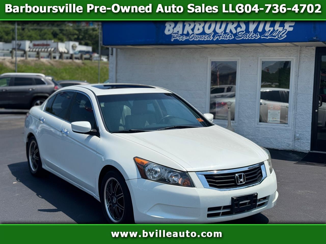 2011 Honda Accord Sdn 4dr V6 Auto EX-L