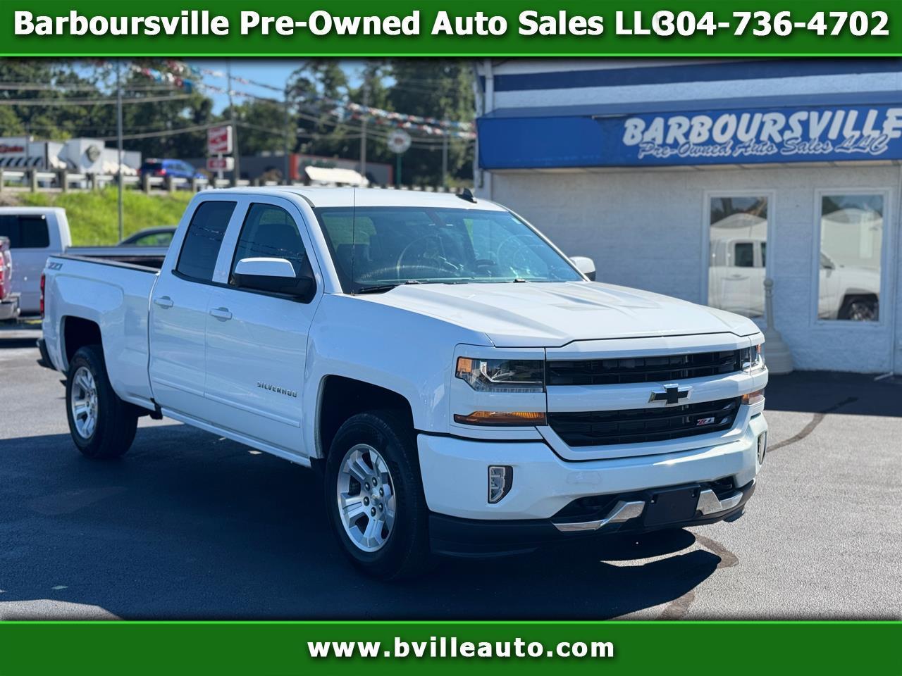 2016 Chevrolet Silverado 1500 4WD Double Cab 143.5" LT w/2LT