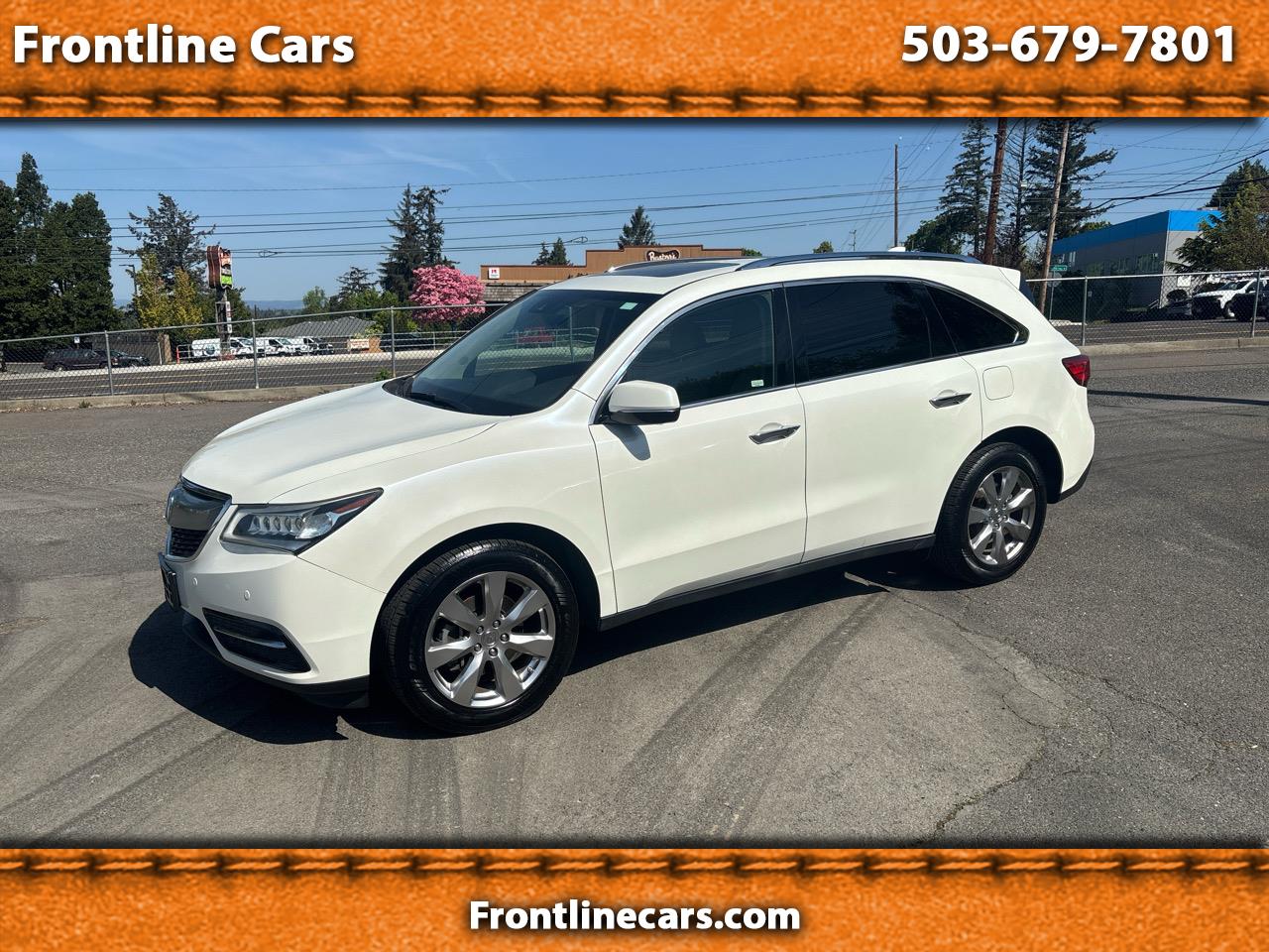 2016 Acura MDX 9-Spd AT SH-AWD w/Advance Package