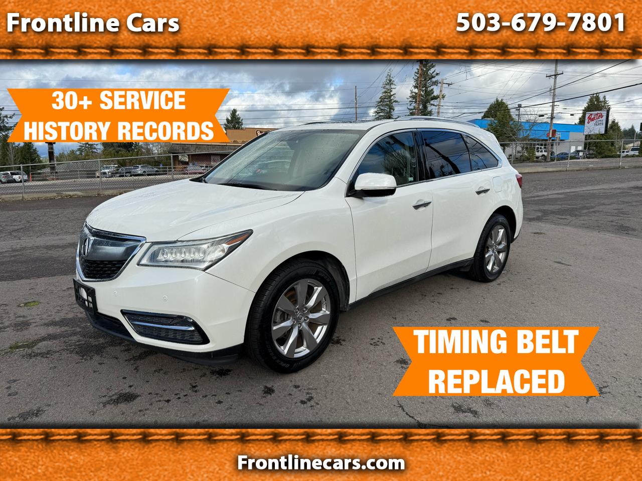 2016 Acura MDX 9-Spd AT SH-AWD w/Advance Package